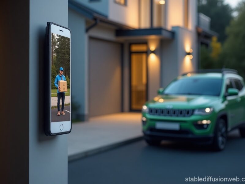 Wyze camera demonstrating AI-powered Descriptive Alerts with detailed motion summaries
