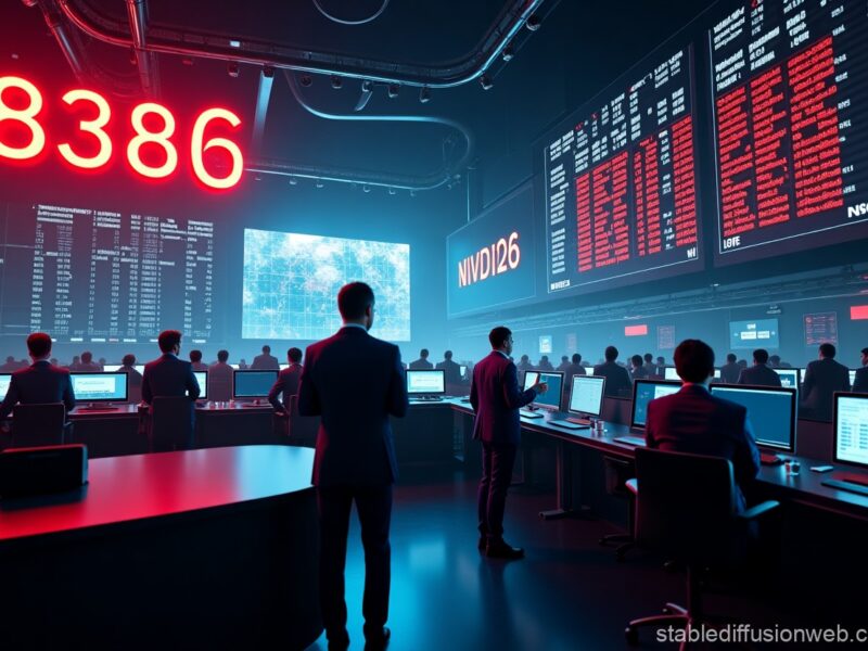 CoreWeave stock trading debut with fluctuating stock prices on a digital market board.