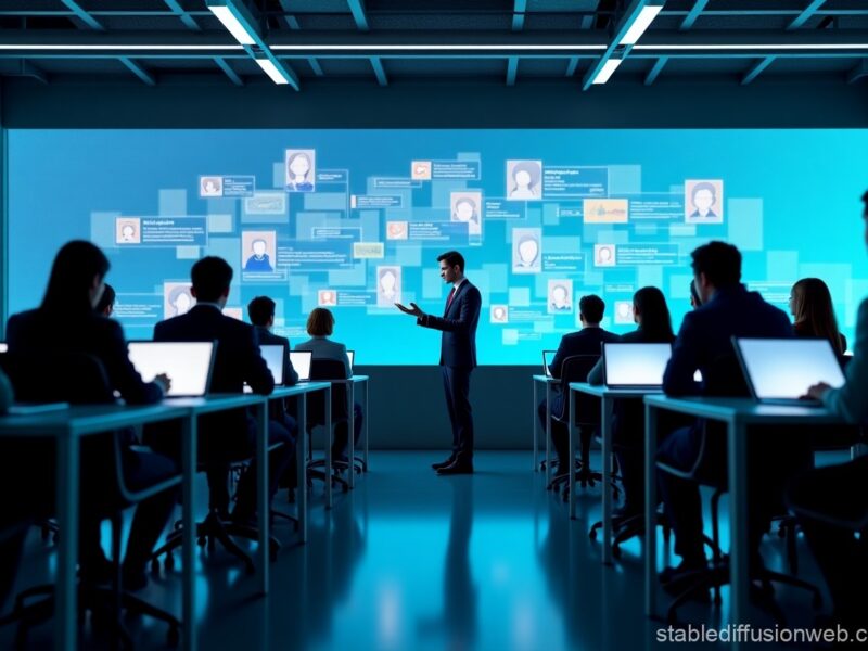 AI-powered chatbot assisting university students with coursework