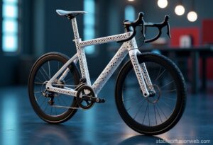 Examples of AI-optimized hardware: lightweight frame, thermal structure, and ergonomic handle